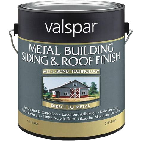 valspar paint for metal siding